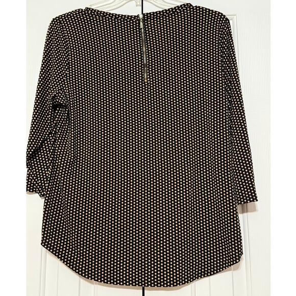 Chico's Polka Dot Pullover Top, Size 2 - Picture 2 of 5